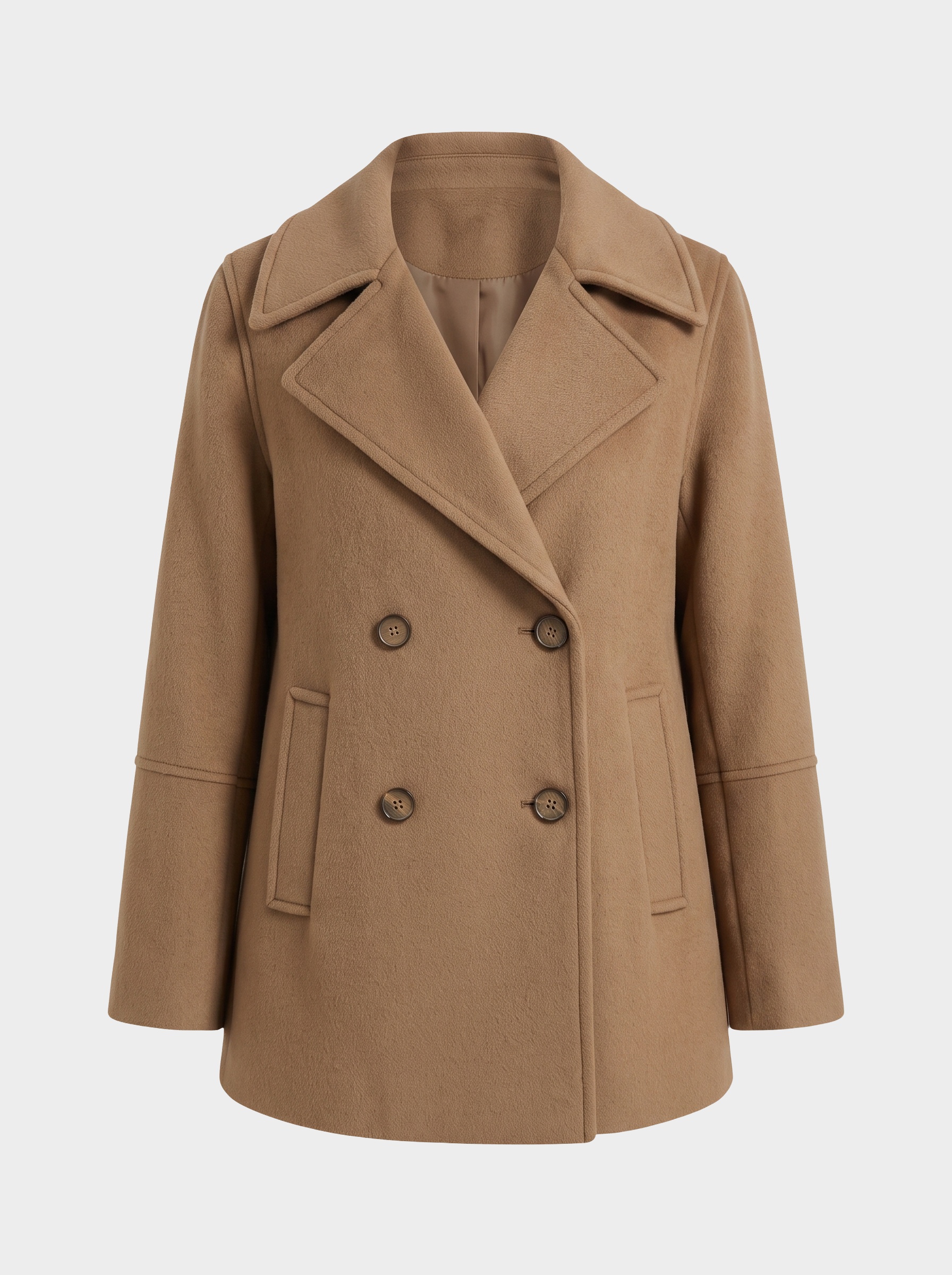 Markup Donna Cappotti Cappotto corto doppiopetto