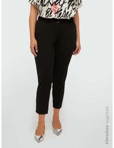 Fiorella Rubino Pantaloni Dritti con Tasche all'Americana S Plus