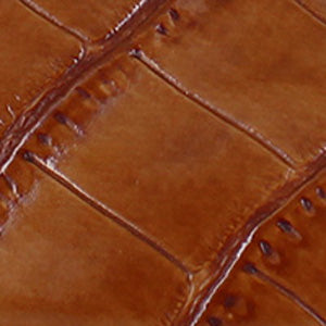 Kenneth Cole Reaction Shoes Perfecto Embossed Croco Leather décolleté tan