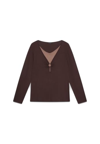 Fiorella Rubino Top e t-shirt T-Shirt bimaterica XS Plus scollo a V