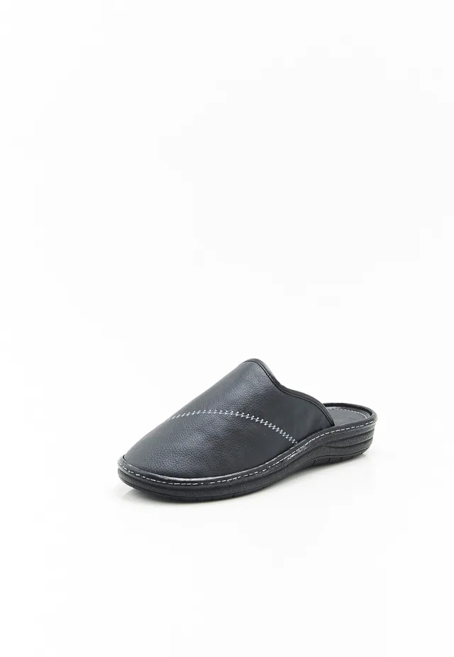 Damart Calzature Mules in Pelle Granata Uomo 44 EU zeppa 3 cm