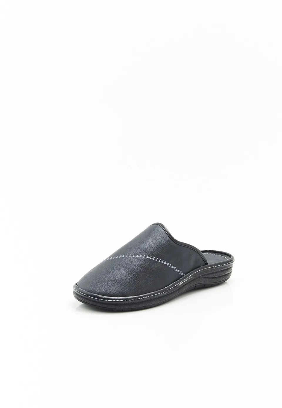 Damart Calzature Mules in Pelle Granata Uomo 44 EU zeppa 3 cm