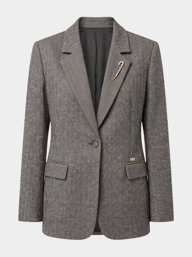 Markup Donna Tailleur & Blazer Blazer tessuto spigato