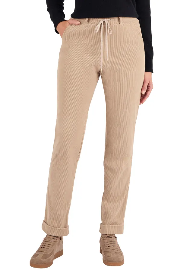 Damart Prêt-à-porter pantaloni velluto milleraie infilabili donna taglia 56
