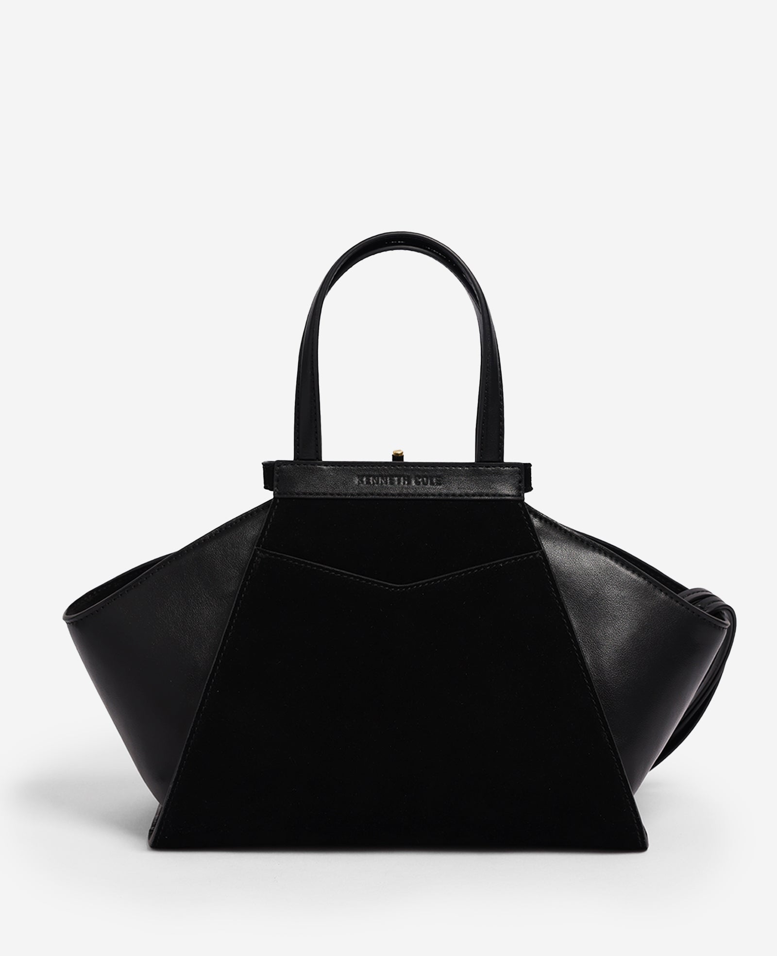 Kenneth Cole Reaction Bags Crosby Structured Top Handle Satchel Bag nera