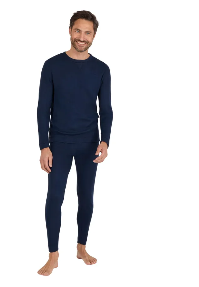 Damart Thermolactyl Sensitive T-shirt in pile uomo blu navy S calore 5