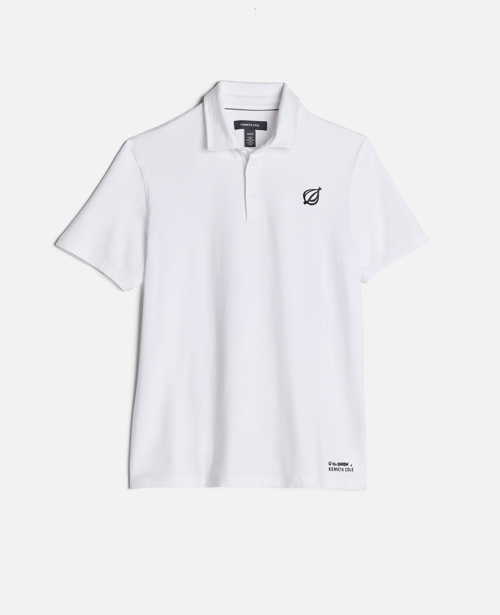 Kenneth Cole Clothing The Onion Polo bianca in cotone