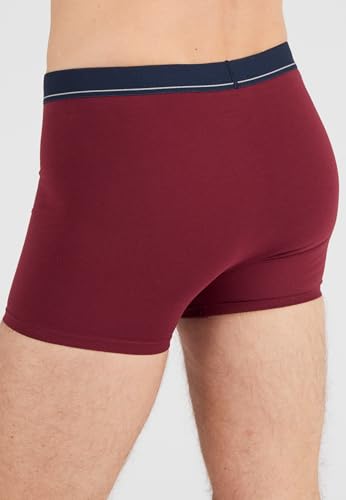 Damart Biancheria intima Boxer chiusi uomo confezione 3 cotone biologico