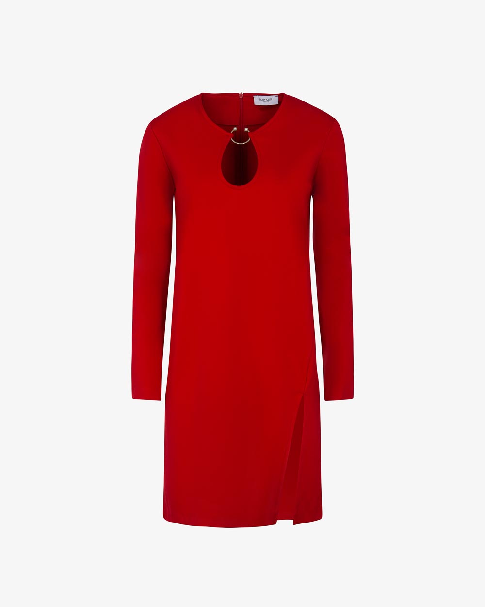 Markup Donna Vestiti Abito tubino con spacco donna