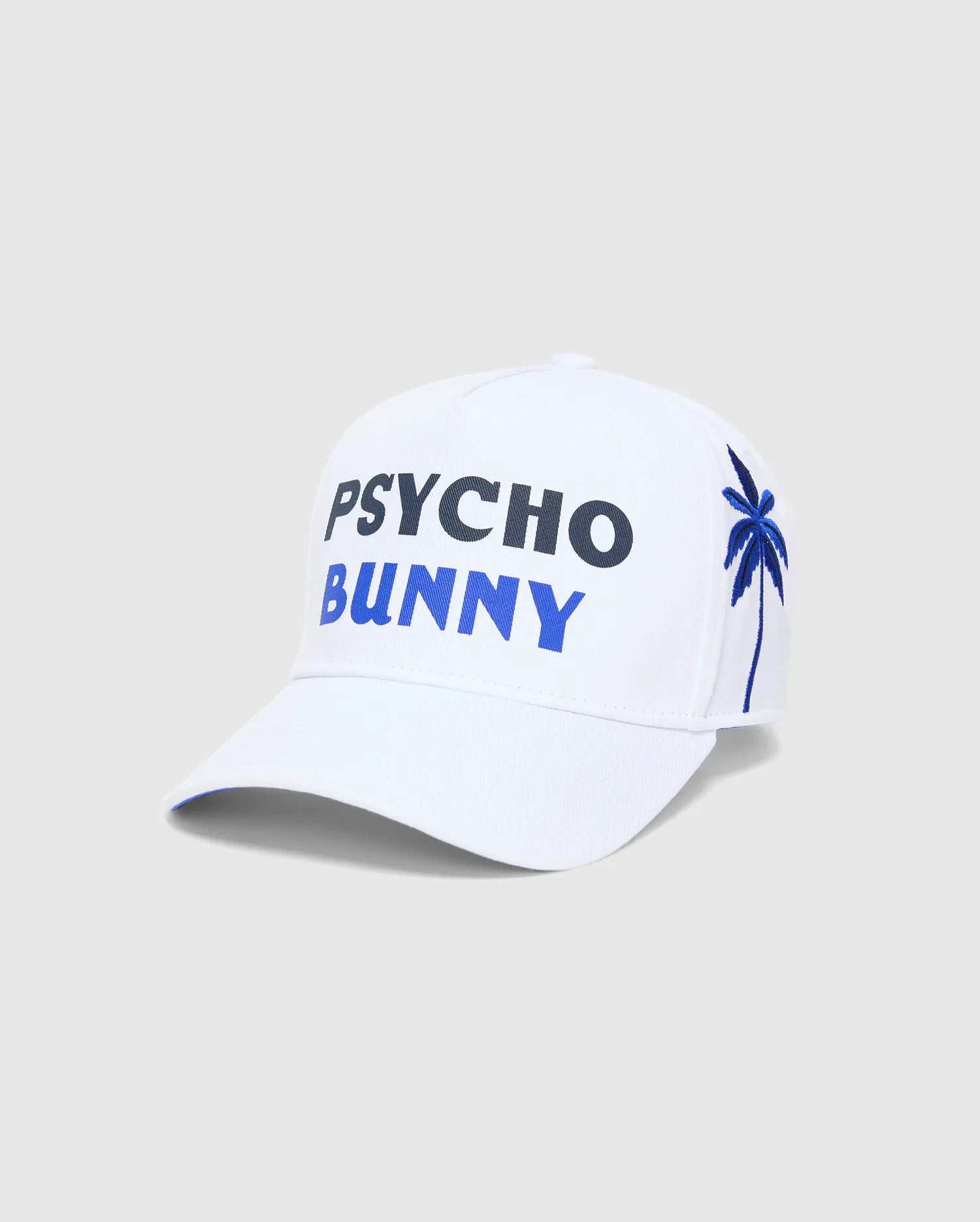 Psycho Bunny Accessories Men's Brad Trucker Cap MO1500104 cappellino bianco