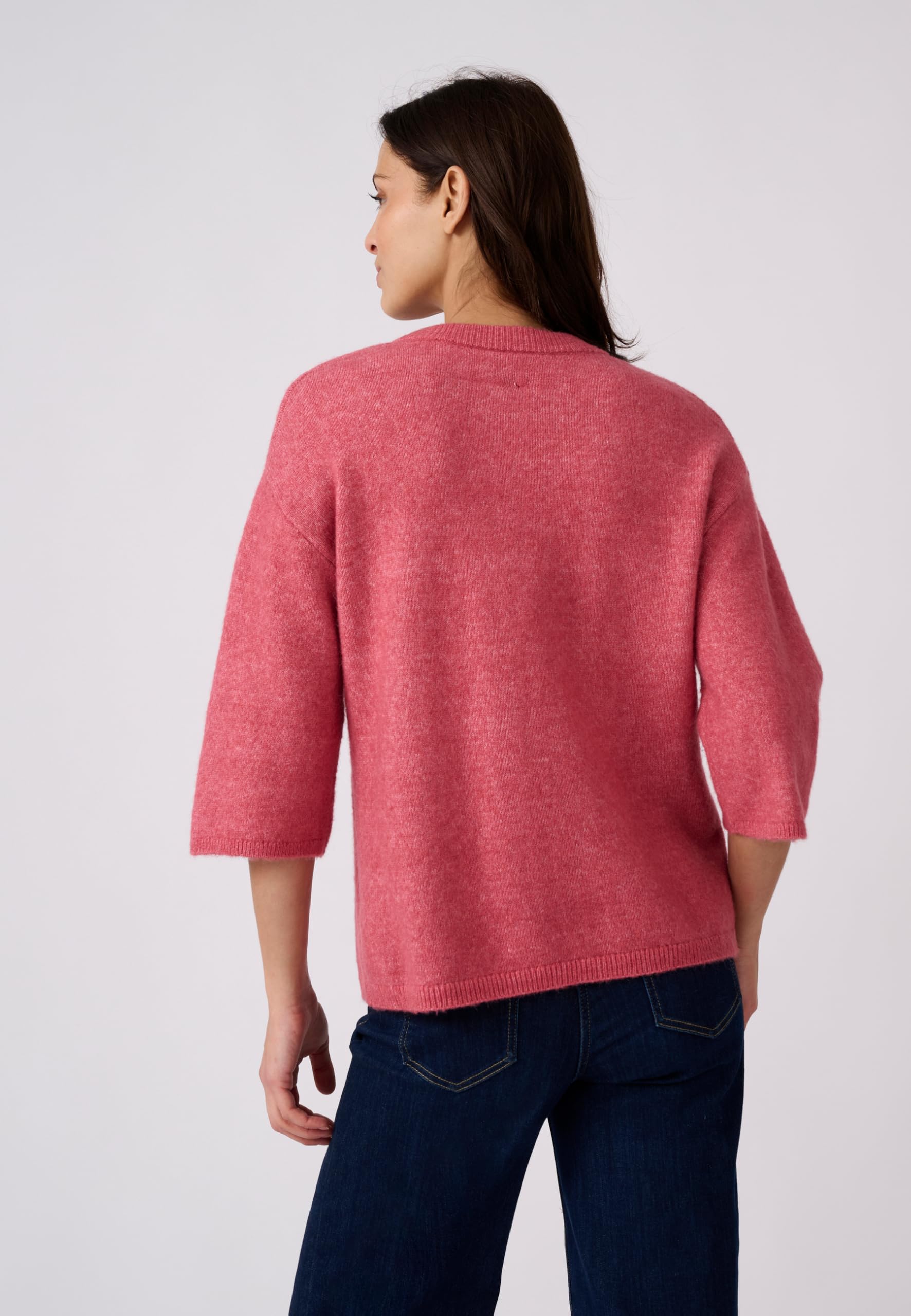 Damart Prêt-à-porter Maglione da donna maglione 38-40 rosa in alpaca