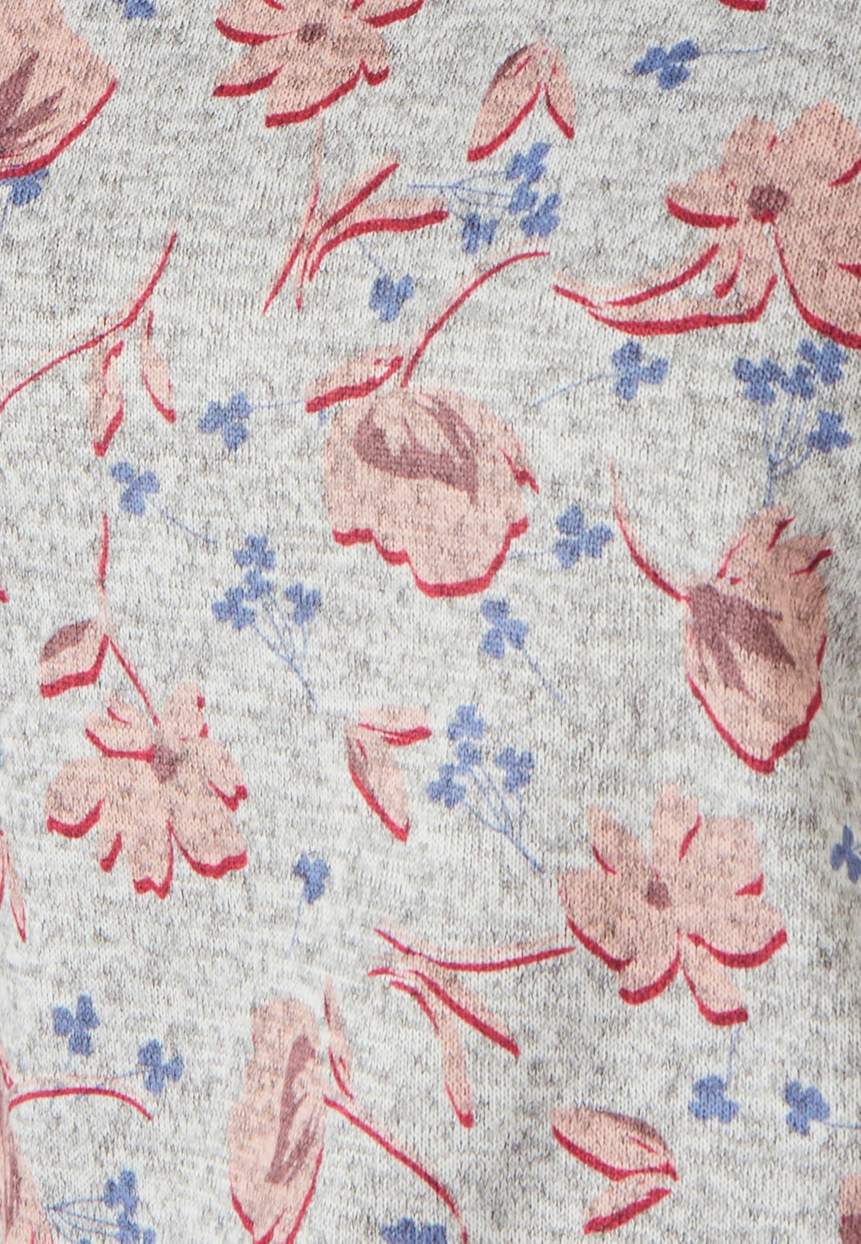 Damart Prêt-à-porter Maglietta donna rosa floreale 38-40