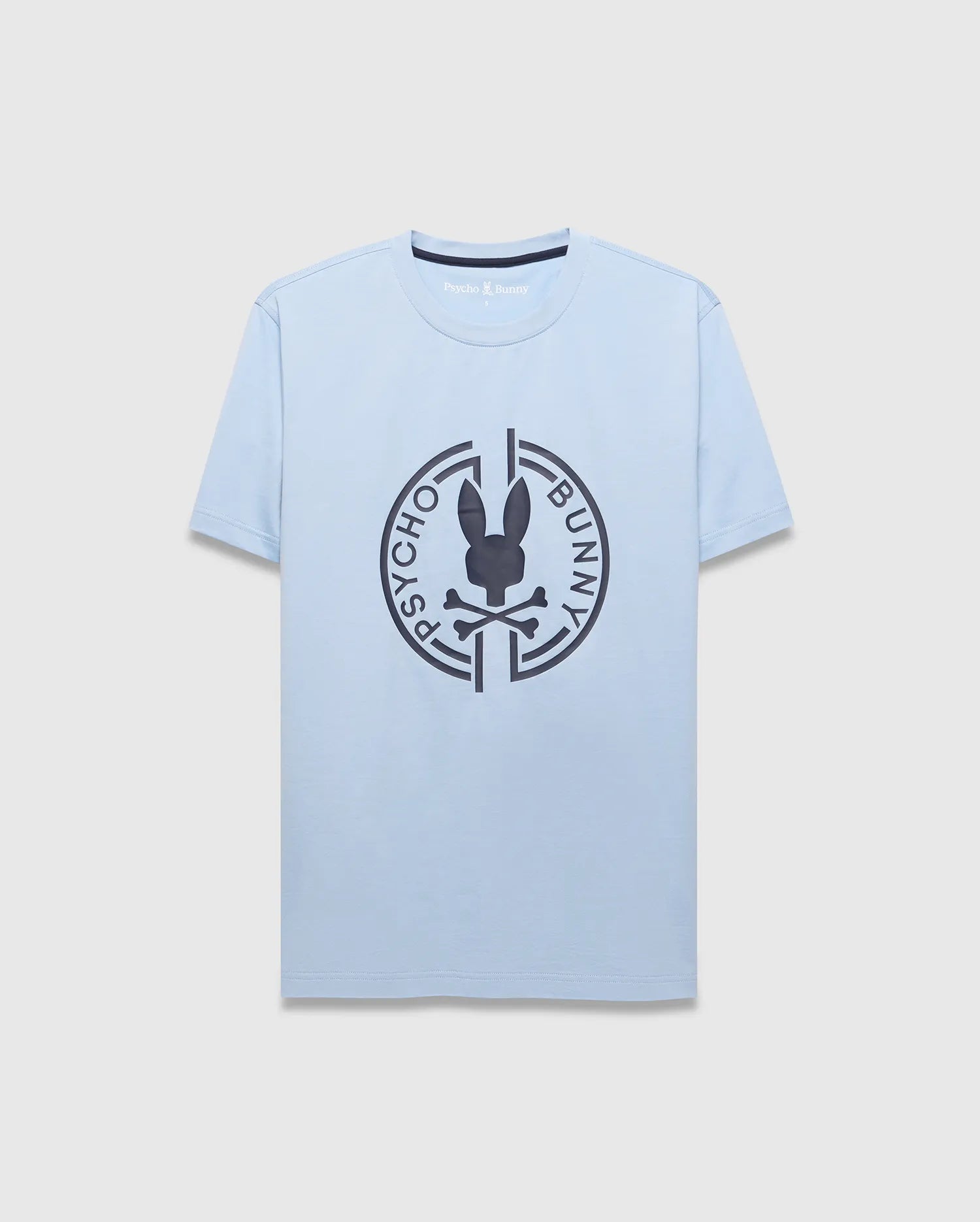 Psycho Bunny Men's Tees Santa Fe Graphic Tee MT0200611 T-shirt blu