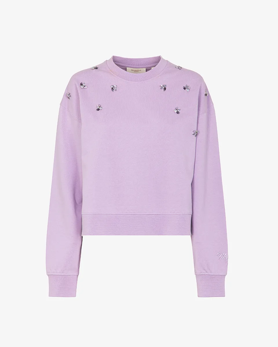 Markup Donna T-Shirt & Felpe Felpa con applicazioni felpa