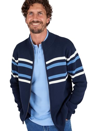 Damart Prêt-à-porter gilet uomo con zip in cotone