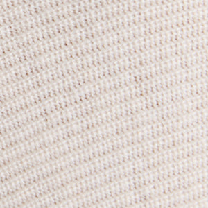 Kenneth Cole Reaction Clothing Horizontal Shaker Crop Turtleneck maglia oyster dolcevita corta