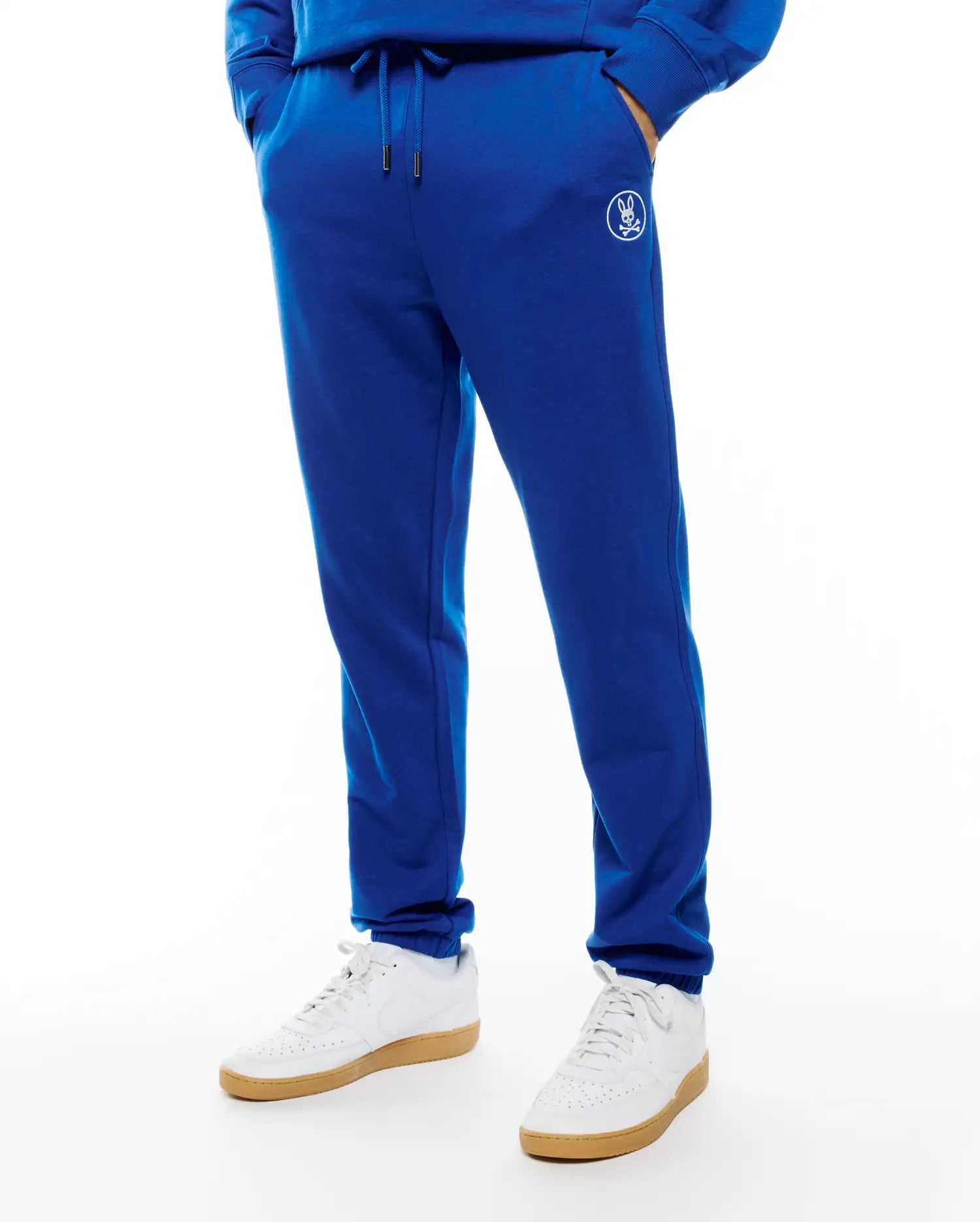 Psycho Bunny Men's Pants Men's Nathaniel pantaloni tuta blu XXS-XXXL regular