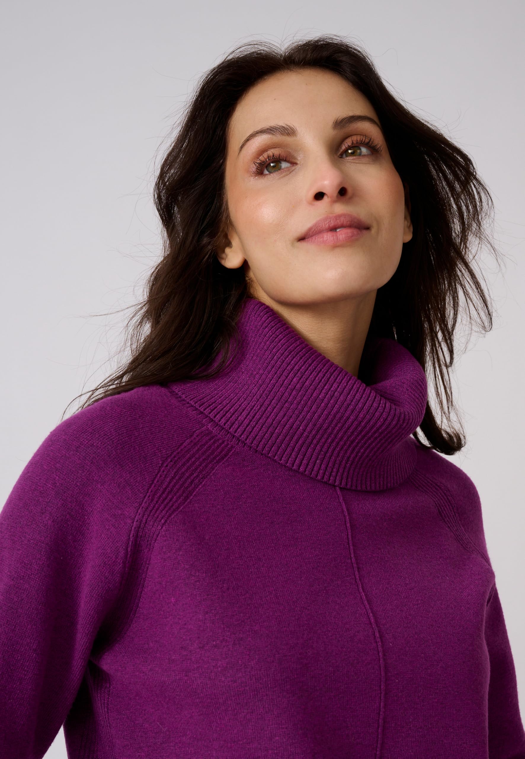 Damart Thermolactyl Maglione da donna rosa viola caldo