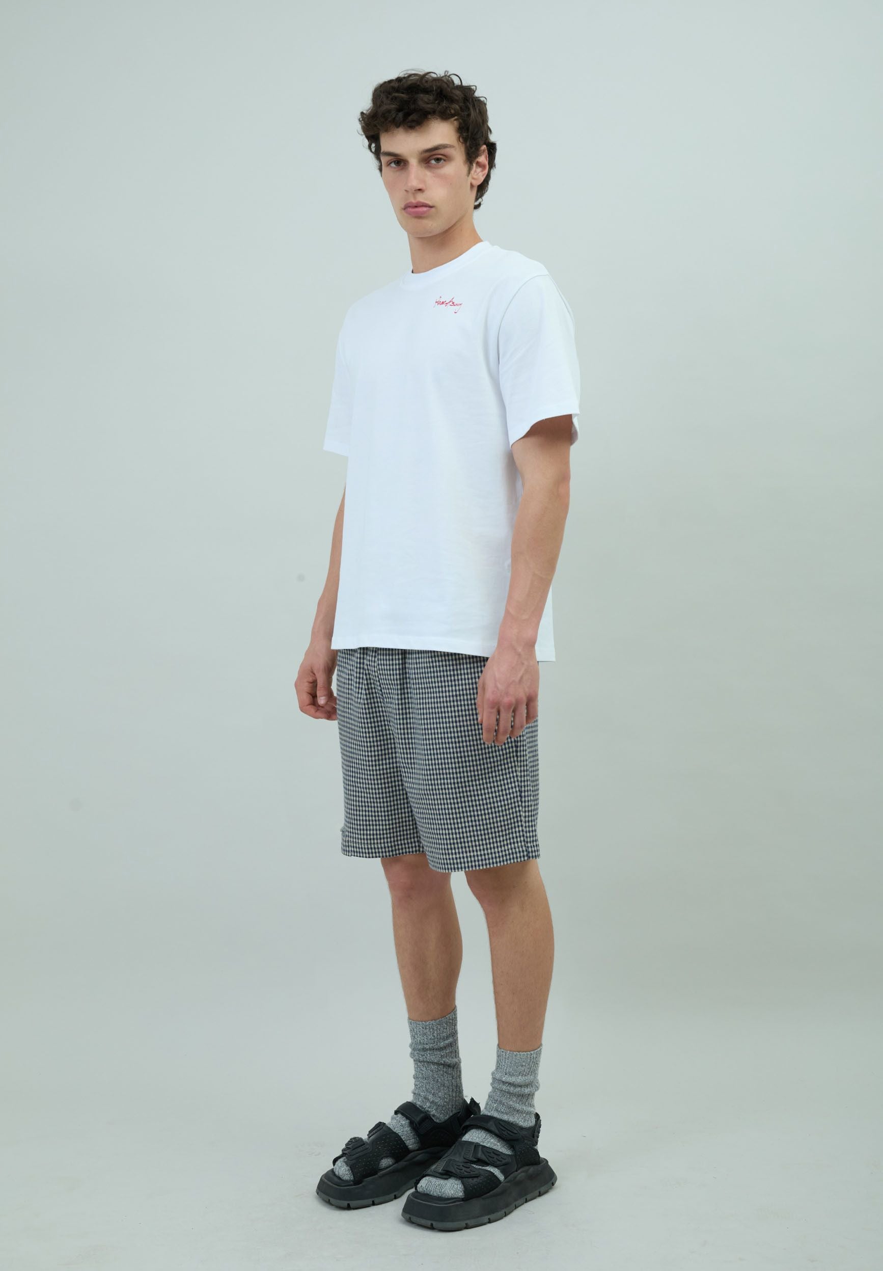House Of Sunny Womens Tops Sunny Side Up Tee maglietta cotone biologico