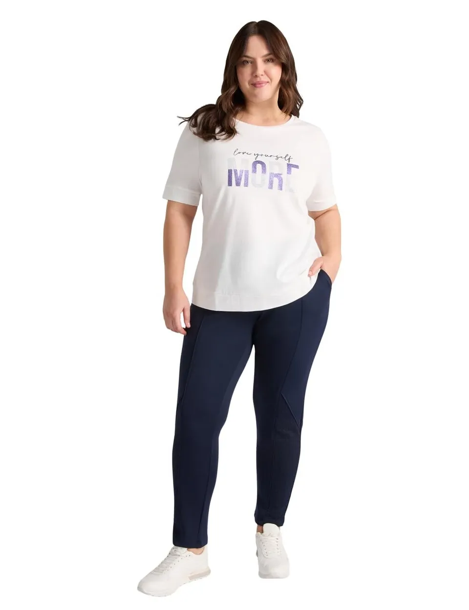 Fiorella Rubino Top e t-shirt T-shirt con scritta e fiocco