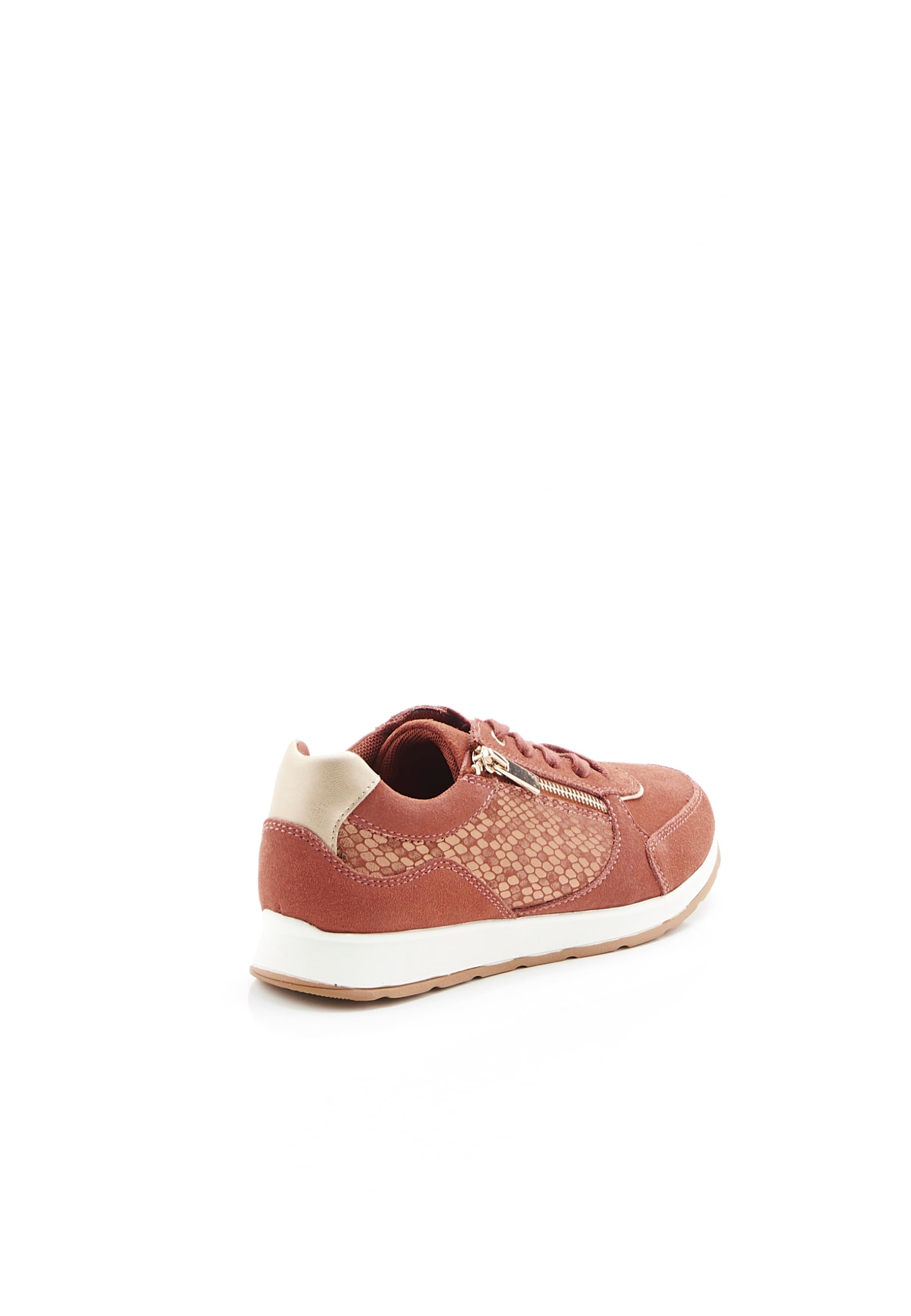 Damart Calzature sneakers dettagli animalier Amortyl donna marrone arancione