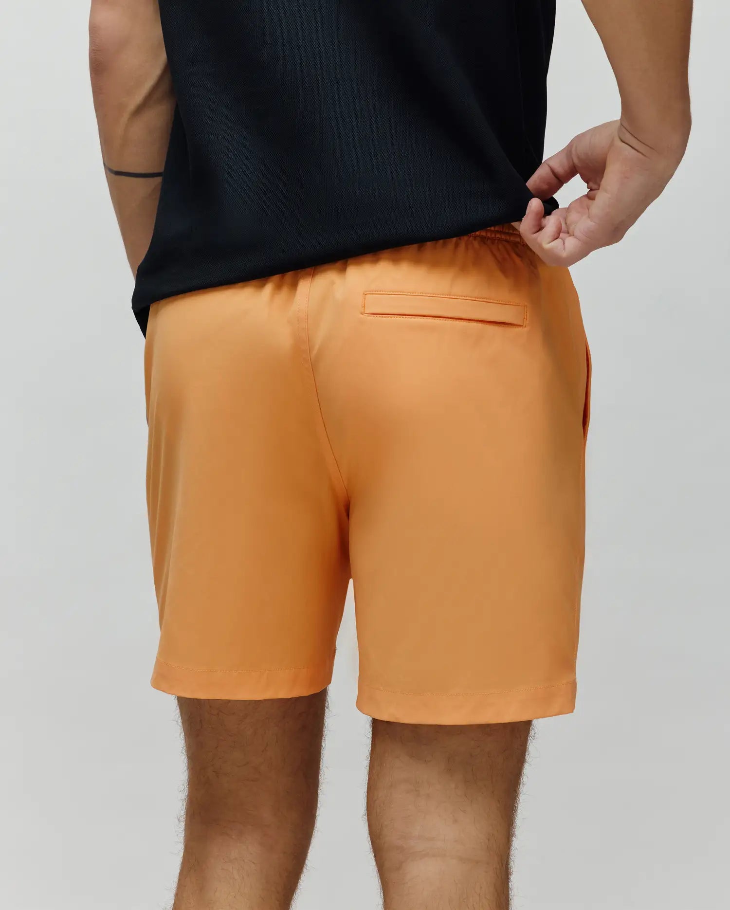 Psycho Bunny Men's Swimwear Samos costume da bagno Papaya 6" idroreattivo