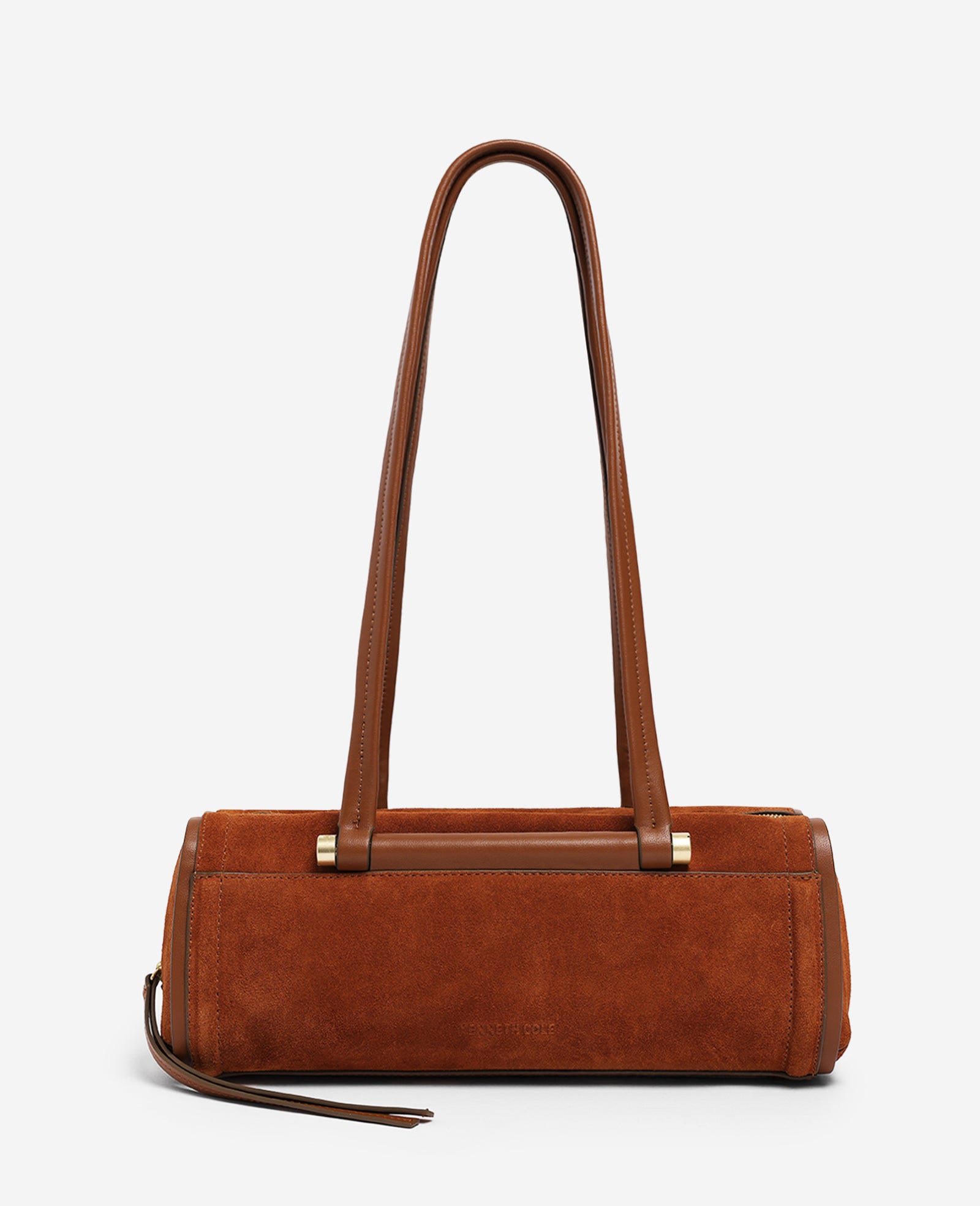 Kenneth Cole Reaction Bags Highline East West Suede Shoulder Bag borsa spalla cuoio scamosciata