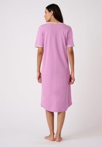 Damart Homewear Set di 2 camicie da notte in cotone pettinato donna