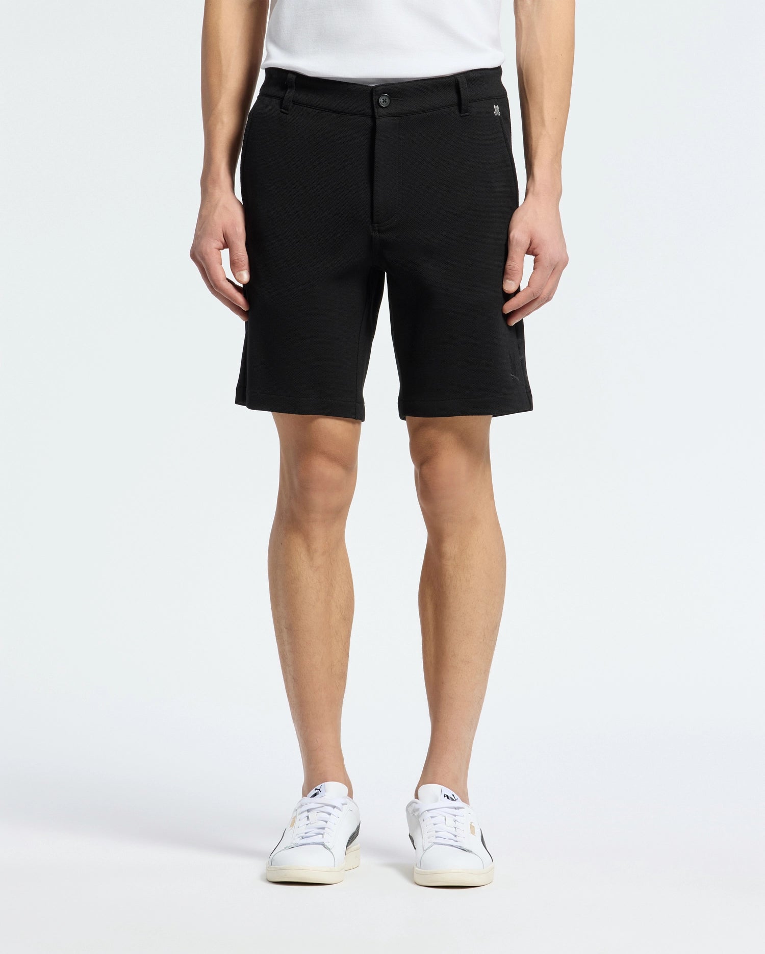 Psycho Bunny Men's Shorts Shiro Knit Honeycomb Short shorts neri