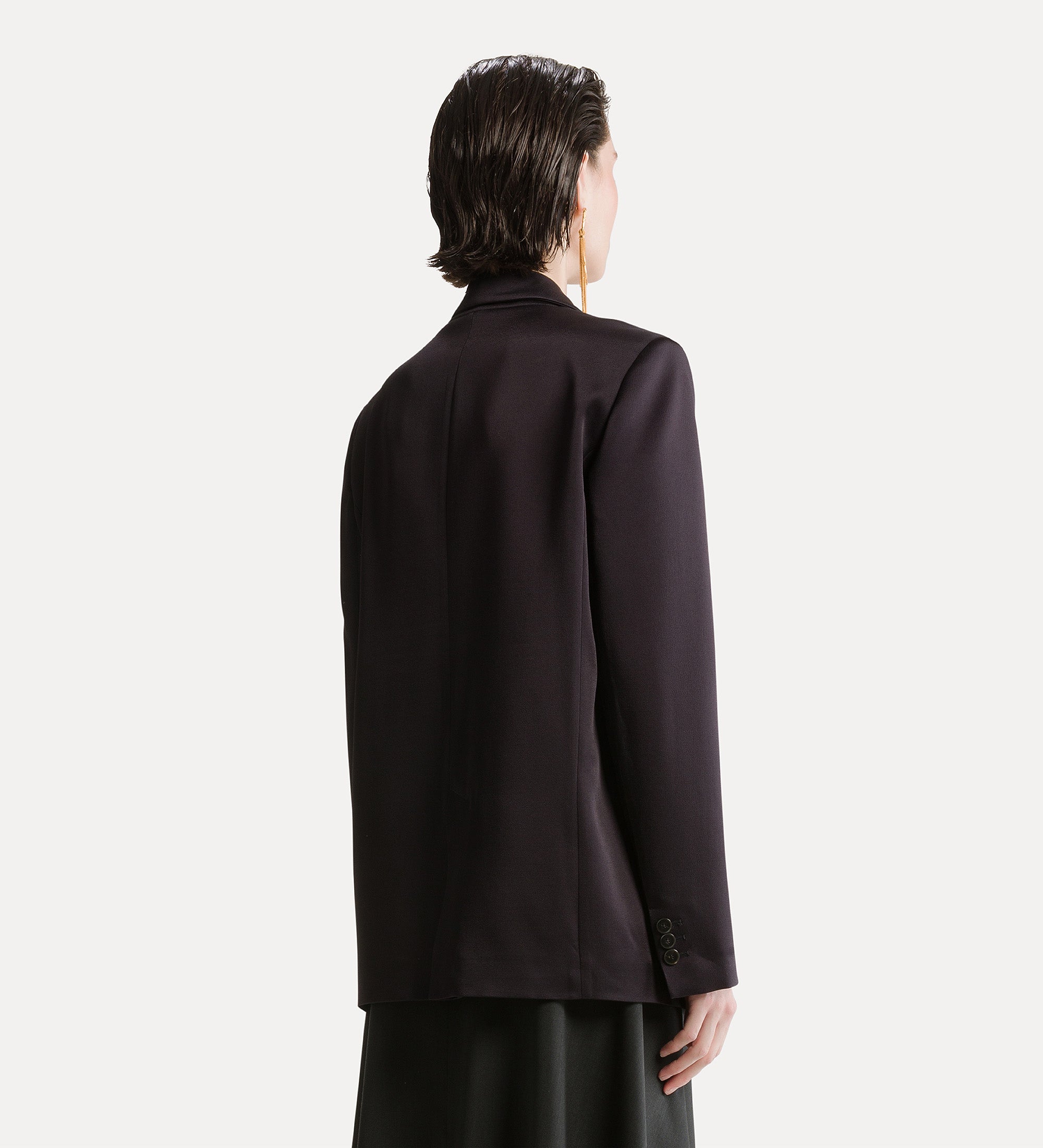 Forte giacche Shiny Envers Satin Jacket giacca notte