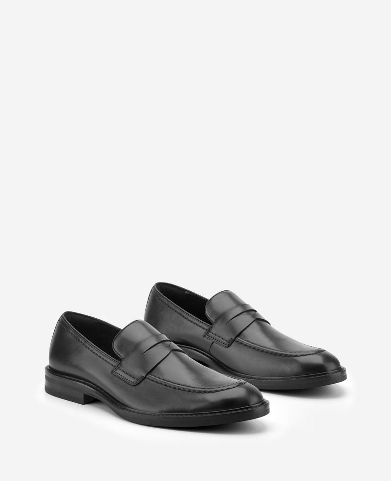 Kenneth Cole Reaction Shoes Ofrey Penny Loafer mocassino nero