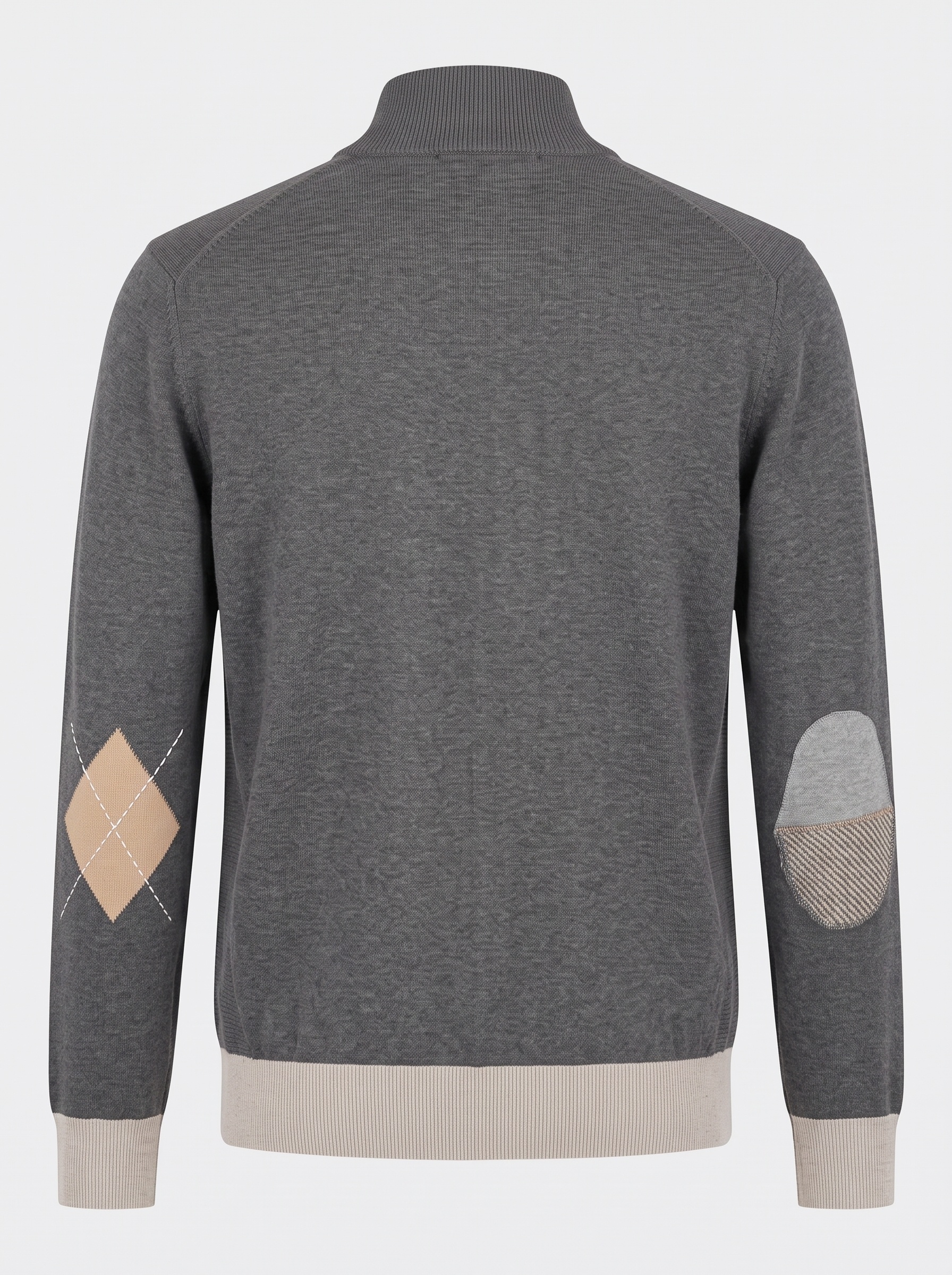 Markup Uomo Maglieria Cardigan Lupetto Vanisé con Toppe