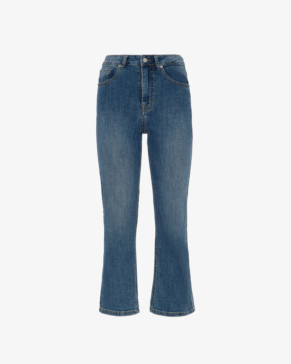 Markup Donna Jeans & Pantaloni Jeans denim flare cropped
