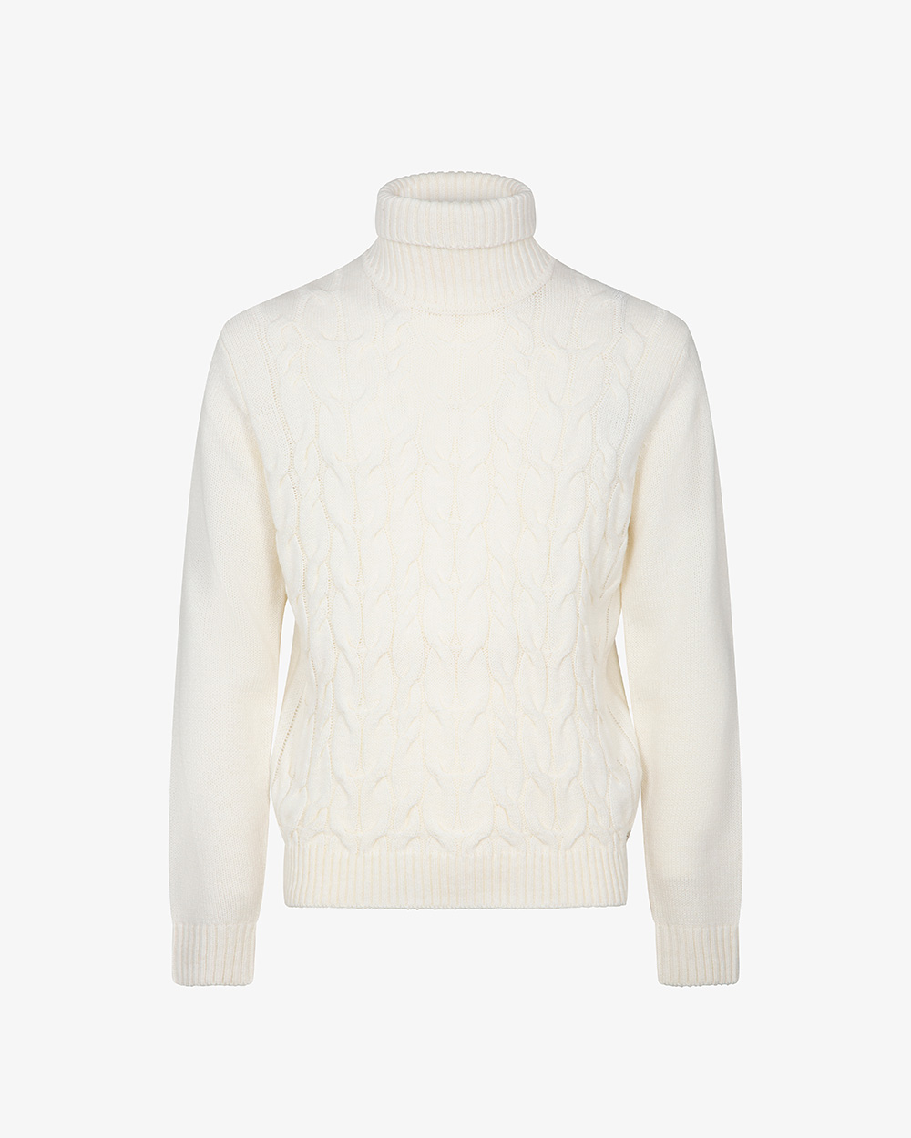 Markup Uomo Maglieria Dolcevita a trecce maglia