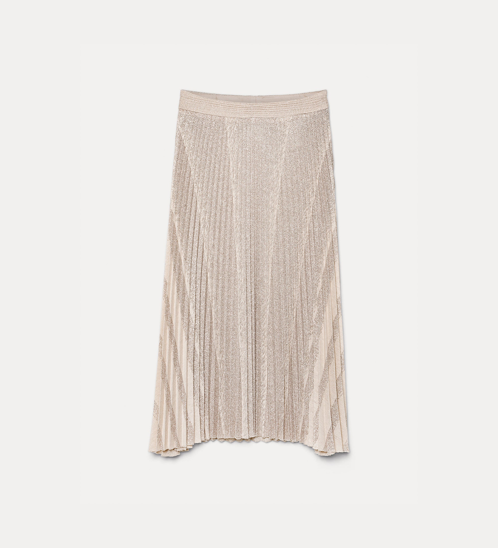 Forte gonne Rising Sun Sunray Plissé Skirt gonna loto laminata