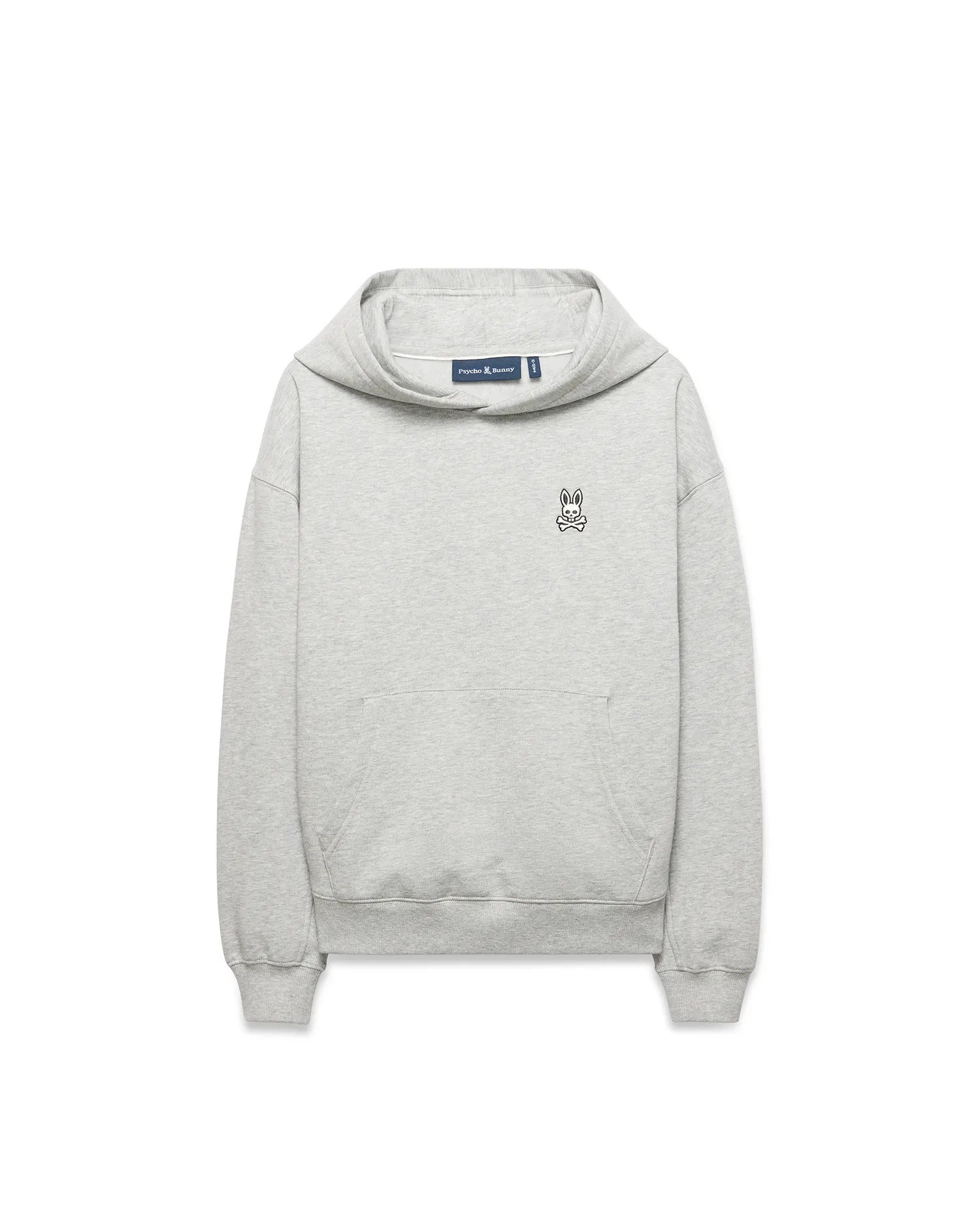 Psycho Bunny Kids Sweatshirts & Hoodies Kids' Terrence Fleece Hoodie felpa grigia oversize