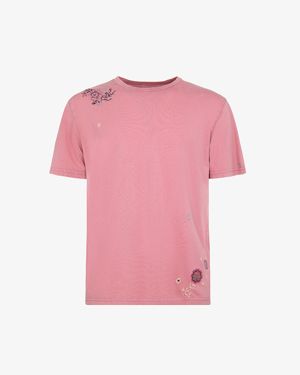 Markup Uomo Maglieria Girocollo mezza manica jersey tinto capo maglia