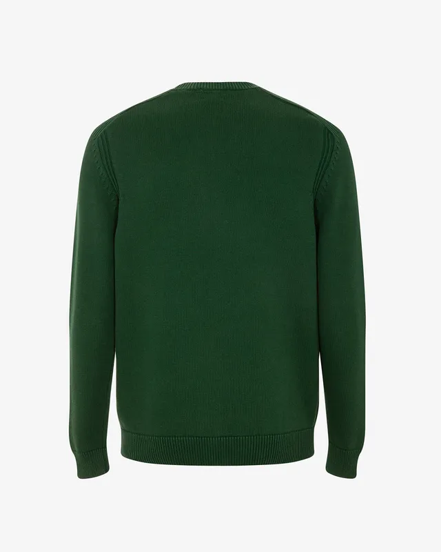 Markup Uomo Maglieria Maglia girocollo in cotone costa inglese
