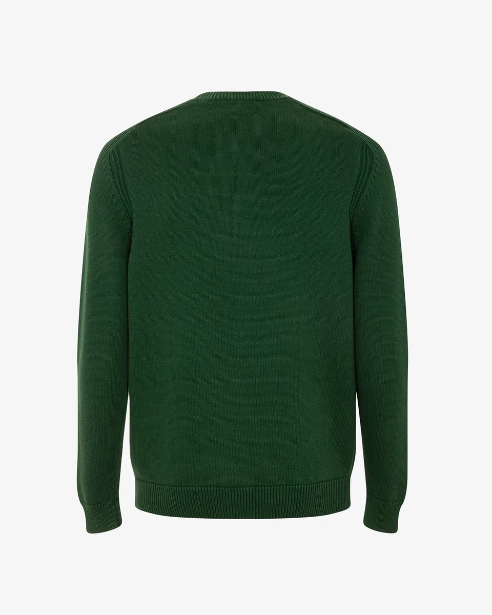 Markup Uomo Maglieria Maglia girocollo in cotone costa inglese