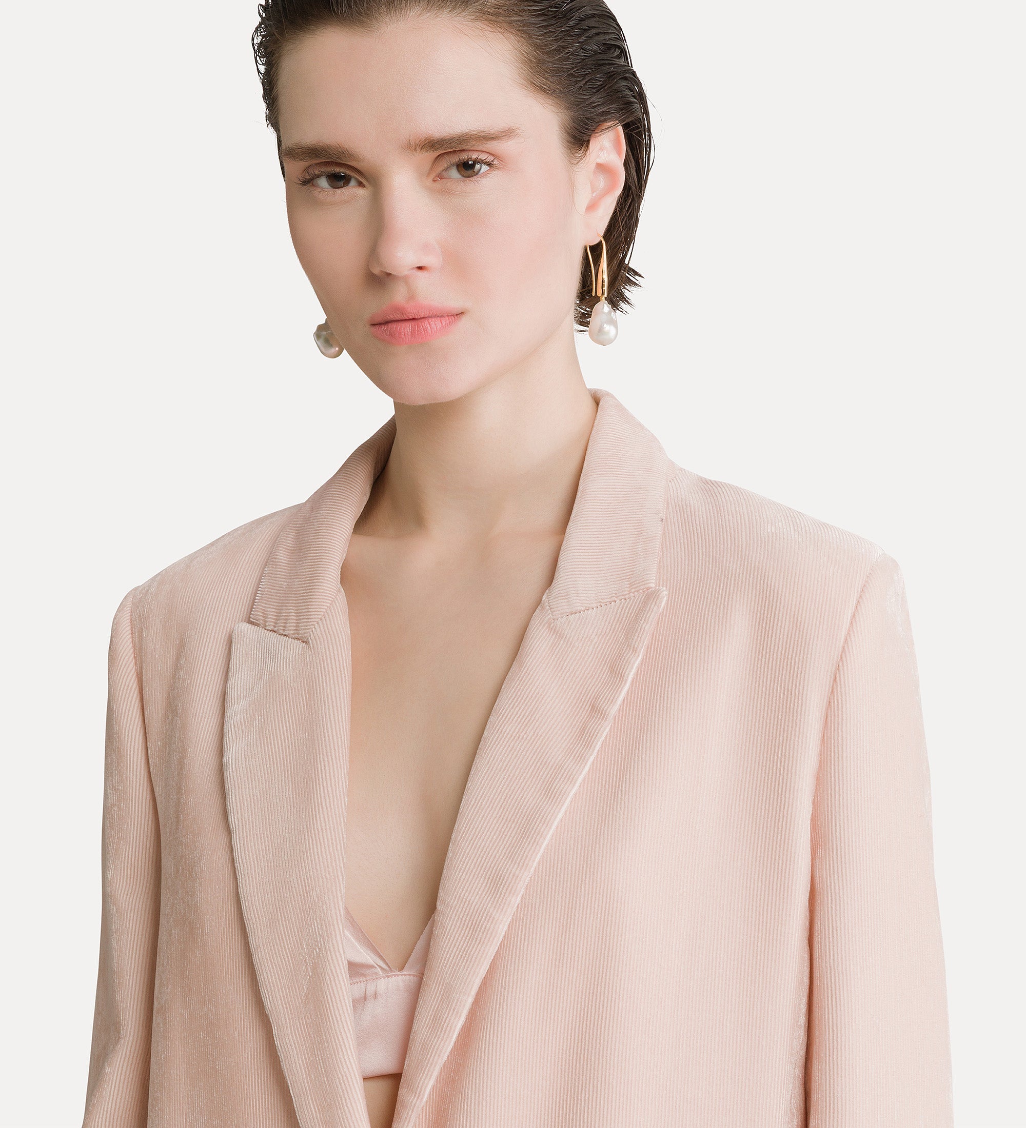 Forte giacche Pinwale Corduroy Blazer Loto blazer in velluto a coste