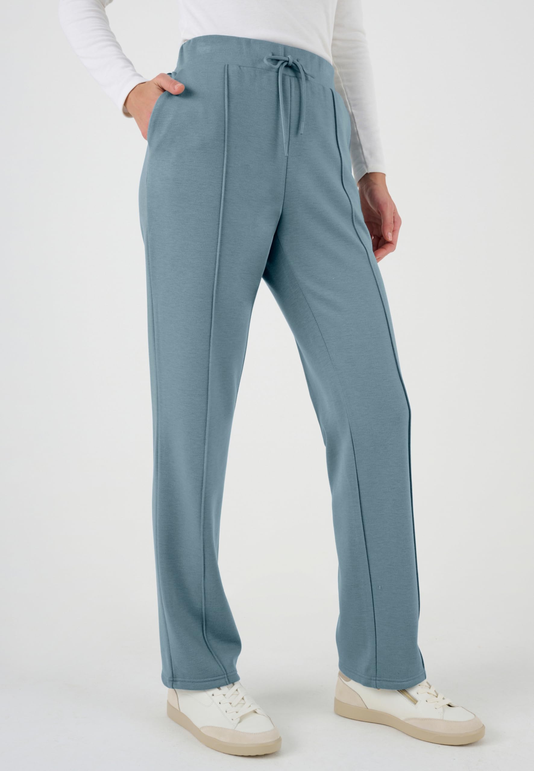 Damart Thermolactyl Pantaloni Relax Maglia Interlock Termico donna