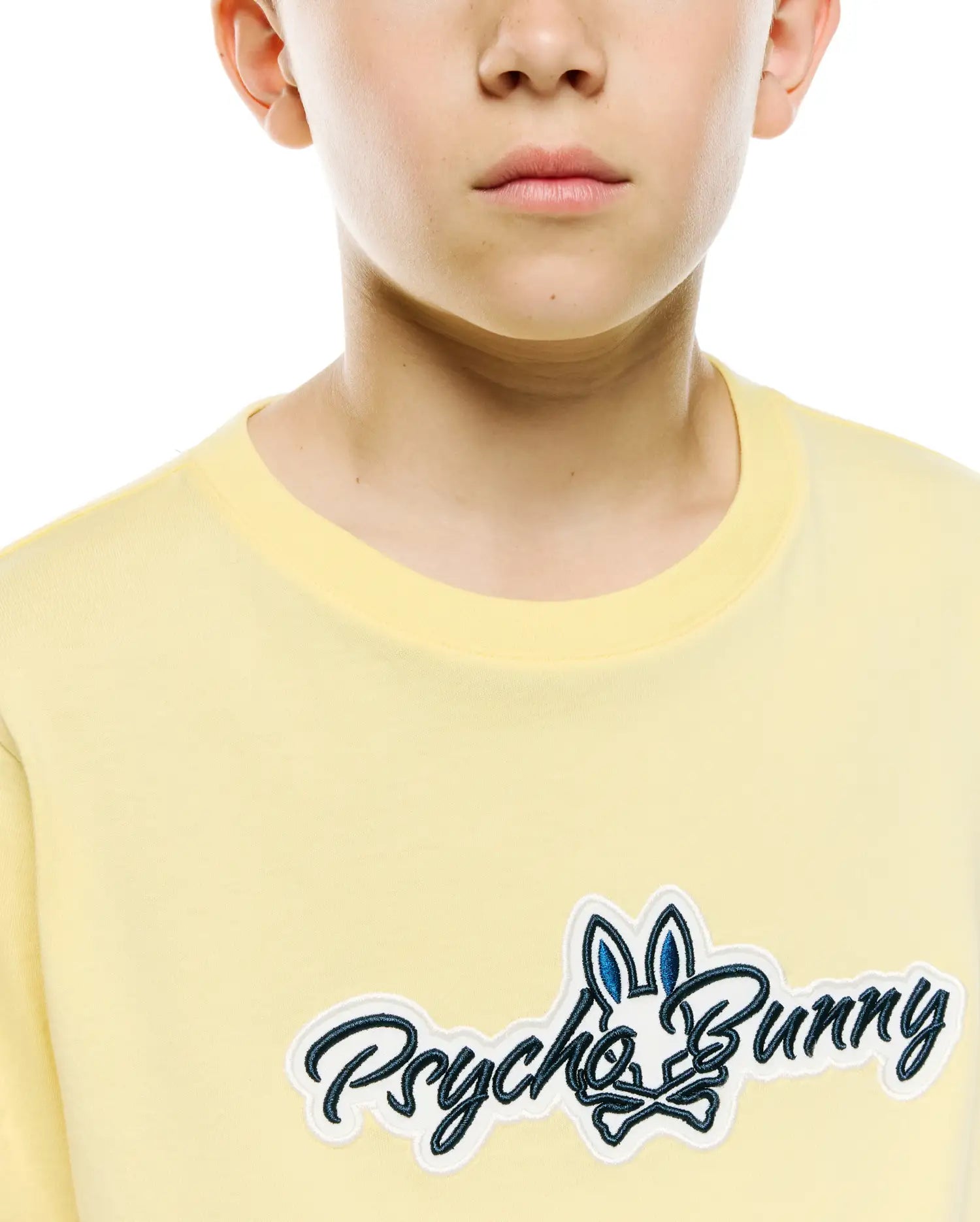 Psycho Bunny Kids Tees KIDS JAYDON GRAPHIC TEE - KT0200245 t-shirt bambini gialla