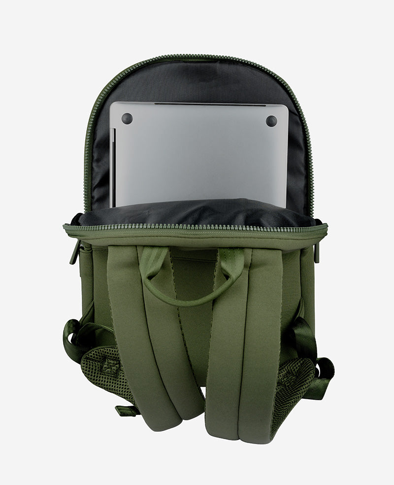 Kenneth Cole Reaction Luggage Logan Classic Backpack zaino verde Chive taglia unica porta laptop