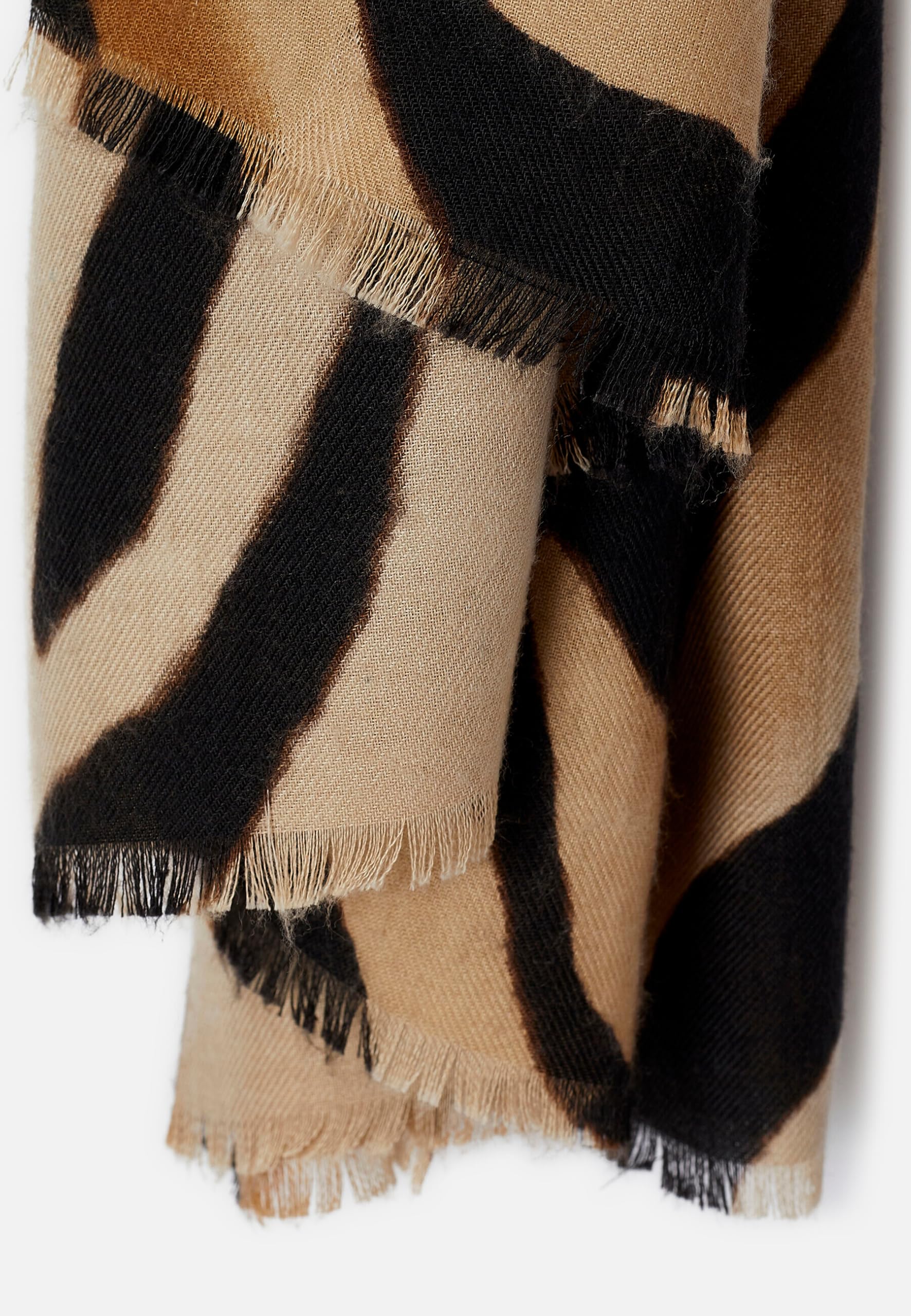Damart Accessori sciarpa animalier bianca
