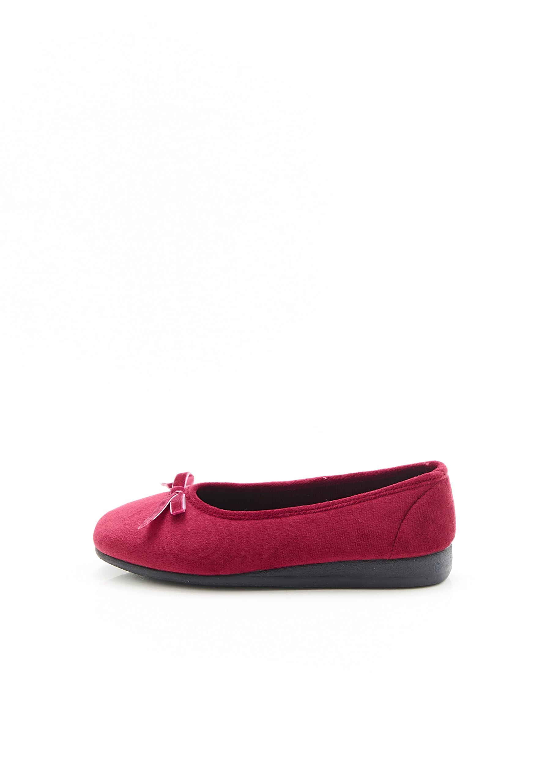 Damart Calzature pantofole donna effetto velluto taglia 36