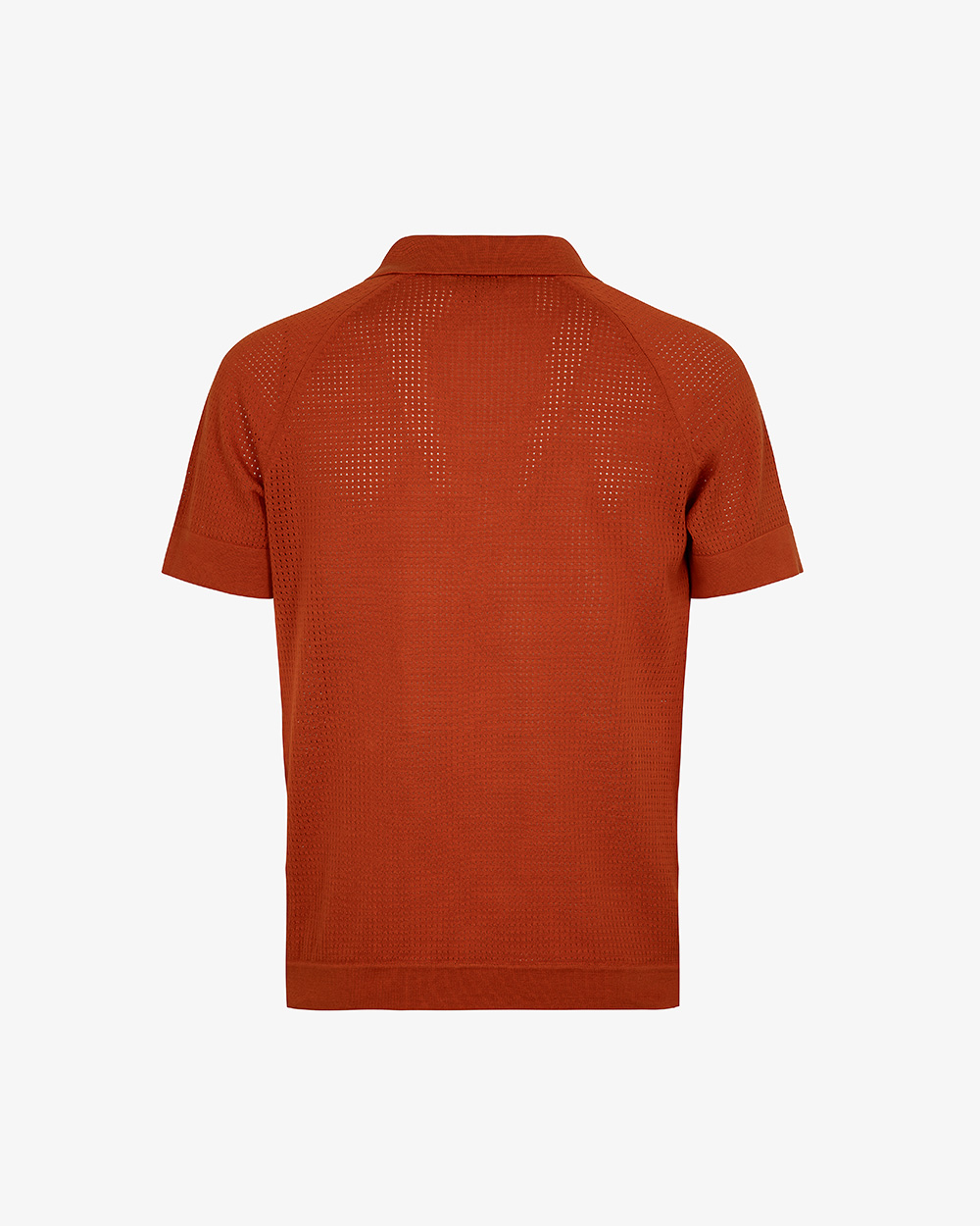 Markup Uomo Maglieria Camicia mezza manica traforata camicia uomo