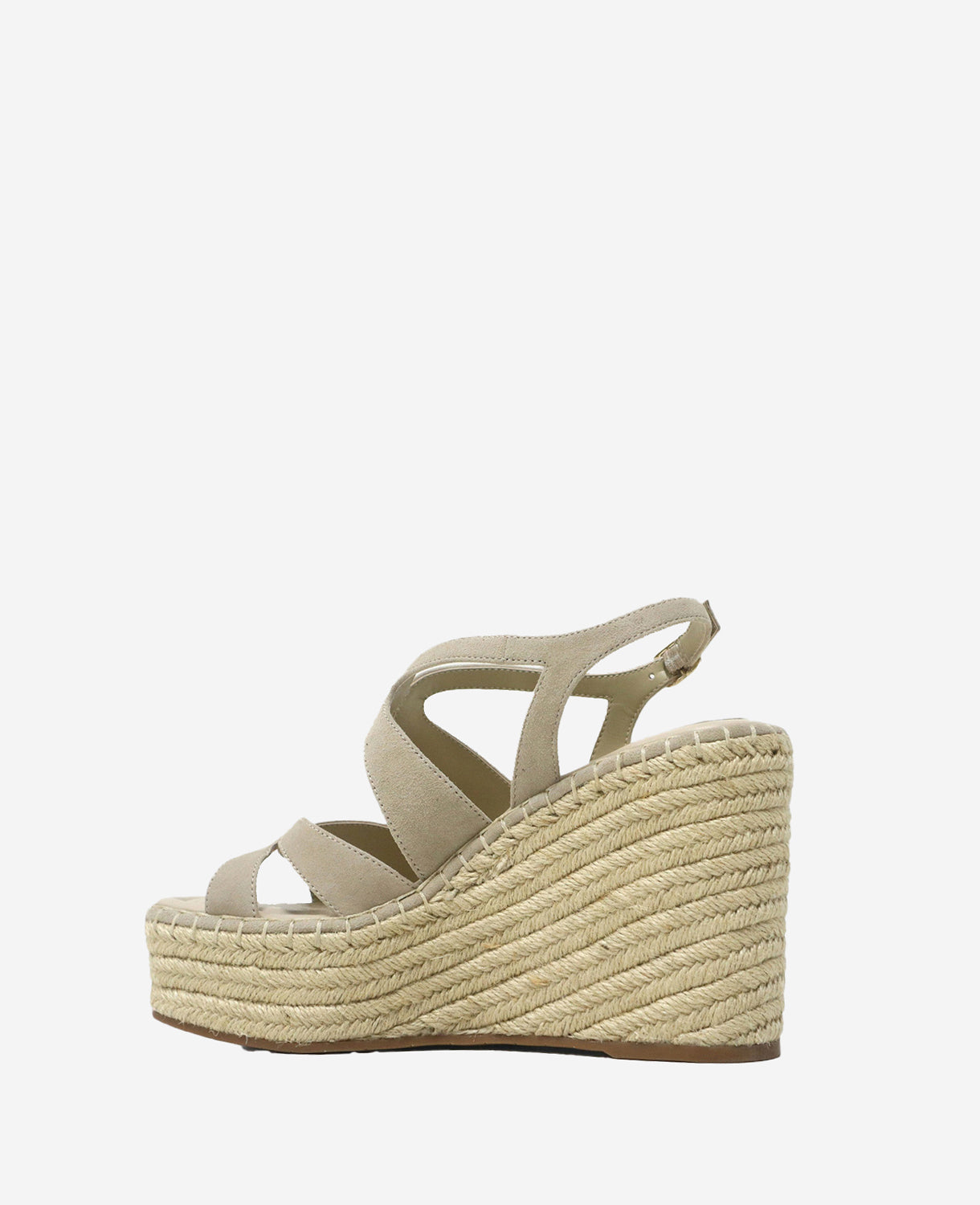 Kenneth Cole Reaction Shoes Solace Platform sandali zeppa beige suede