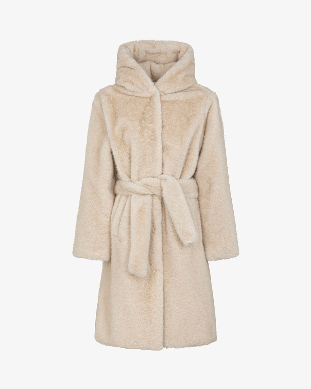 Markup Donna Cappotti Cappotto lungo con cappuccio