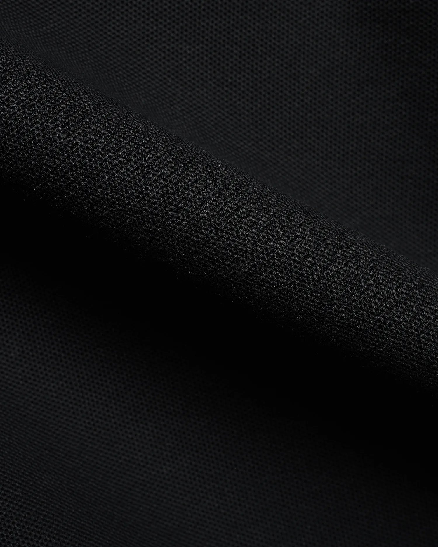 Psycho Bunny Men's Polos Klaus Polo piqué nera in cotone Pima