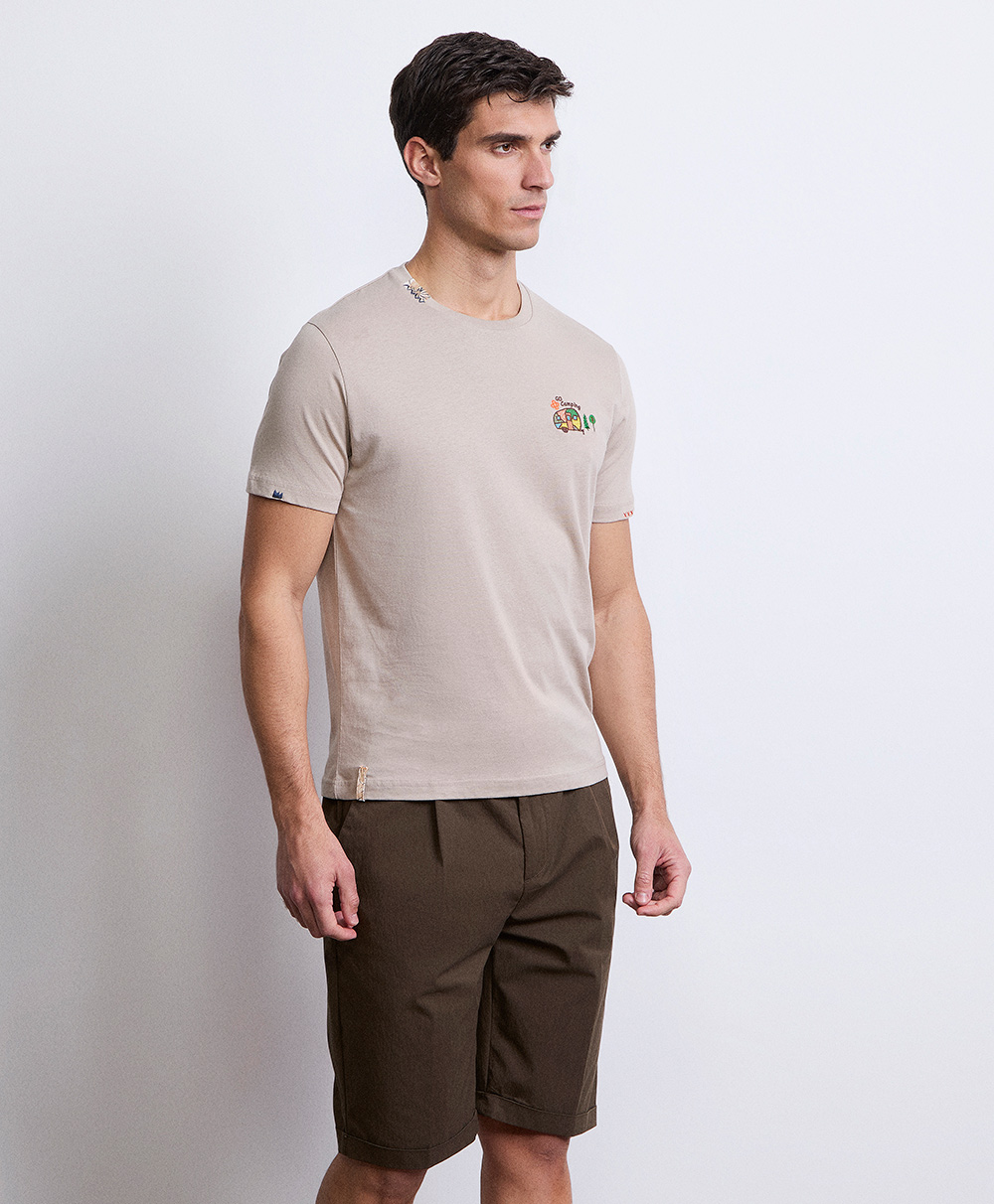 Markup Uomo Felpe & T-shirt T-shirt jersey patchwork